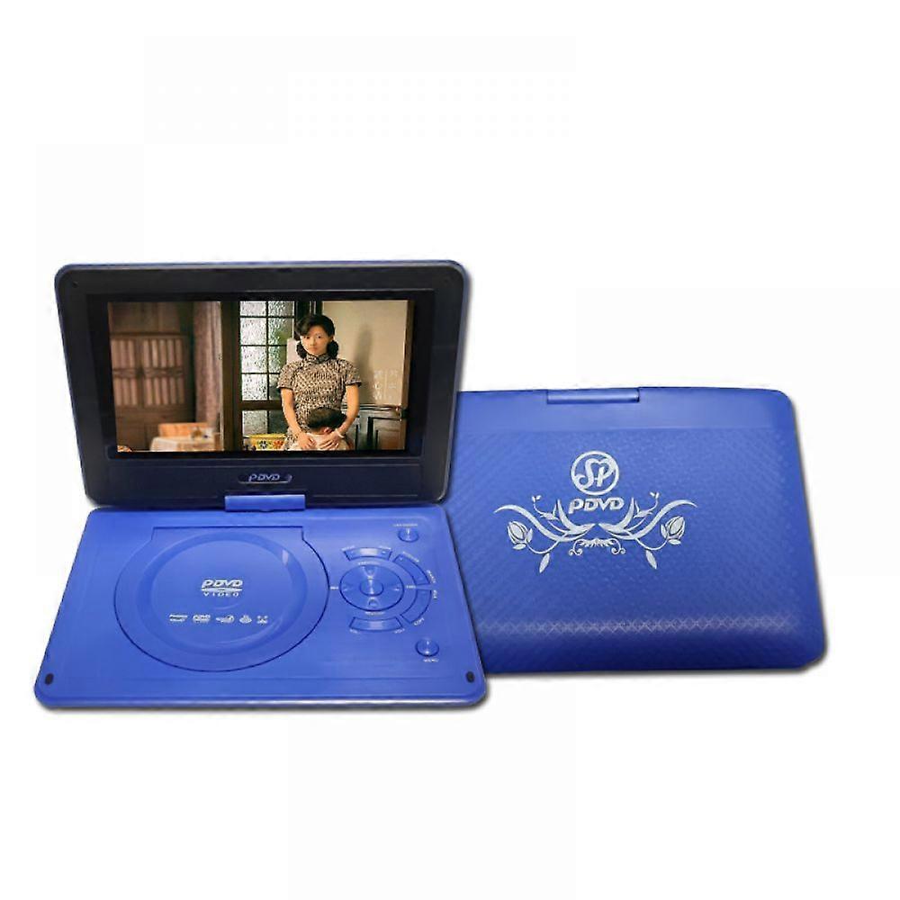 Wiederaufladbarer DVD-Player CD Tragbarer 16:9 LCD-Drehbildschirm Unterstützung AV 3D-Spielfunktion