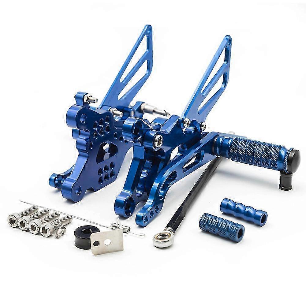 CNC Adjustable Rear Set Rearsets Footrest Foot Rest Footpeg for compatible Yamaha R6 R6S 2006-2020