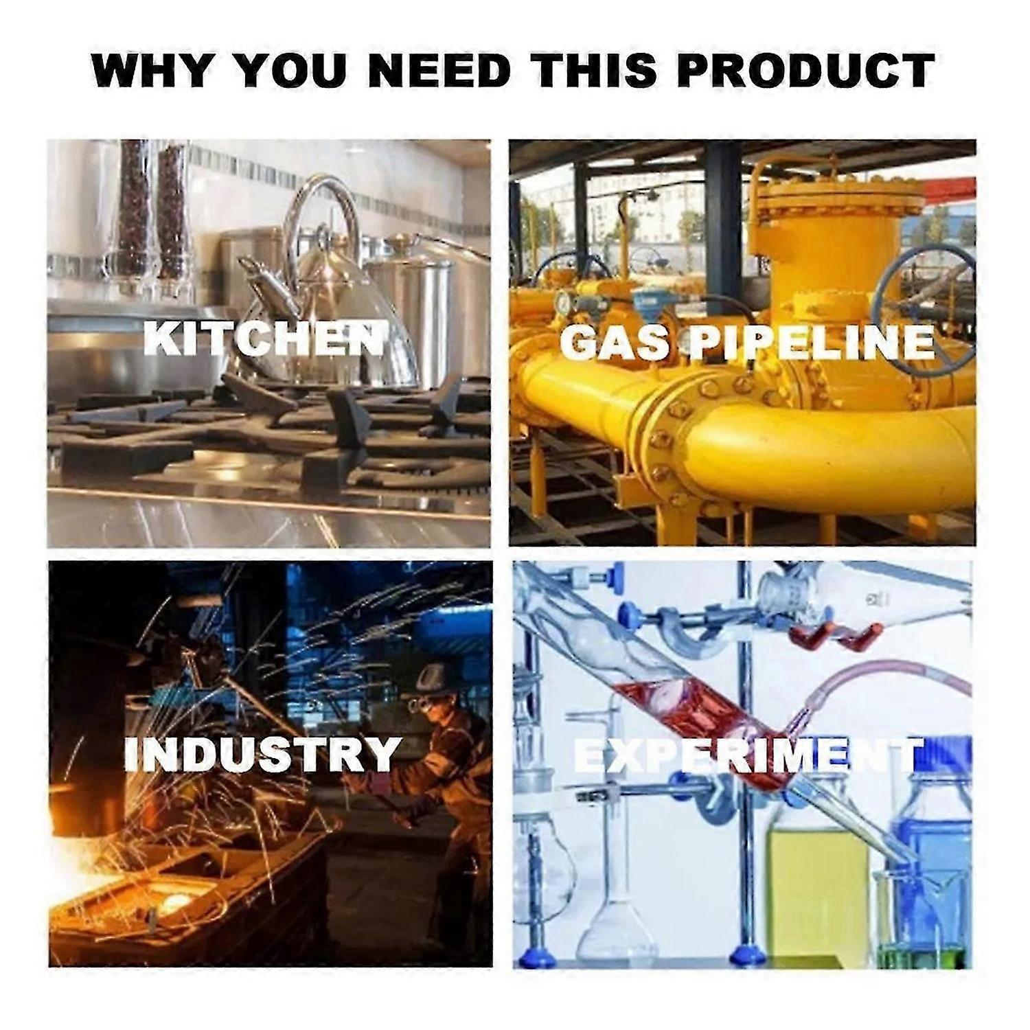 Automatic Alarm Gas Leak Detector Methane Gas Natural Gas