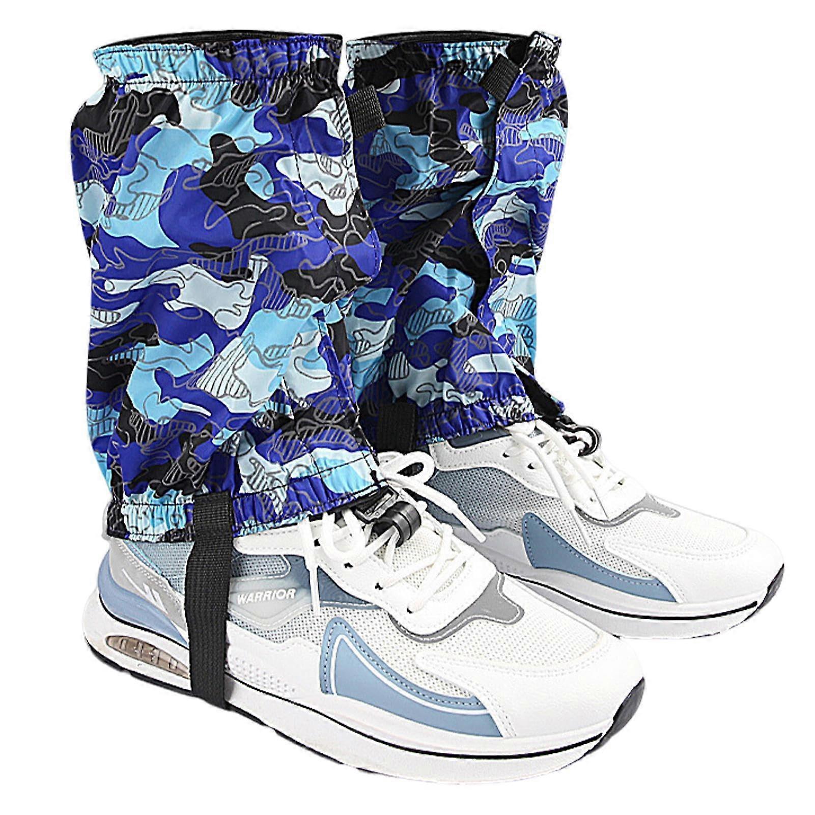 Trail Gaiters, Mountaineering Gaiters, Breathable Gaiters, Snow Gaiters, Mountain Gaiters dark blue