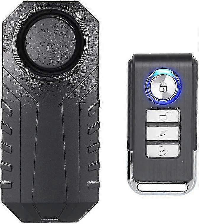 Bicycle Alarm, Wireless Anti-theft Alarm For Bicycle Motorcycle, 113db Super Loud And Waterproof (remote Control) SZRH A-X