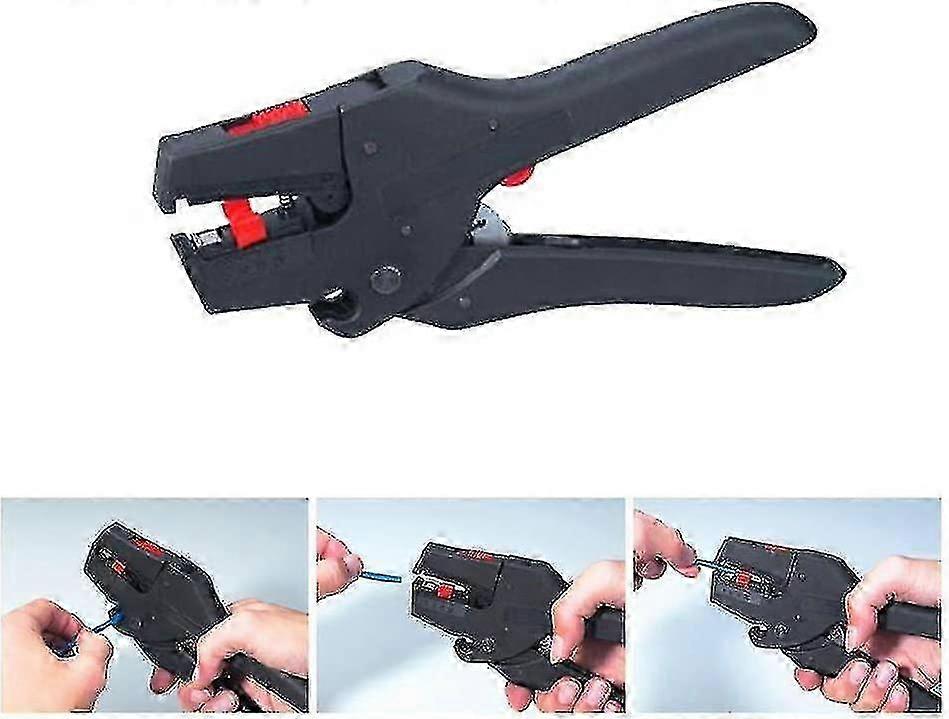 Self-Adjusting Cable Stripper for Wire Cutting and Home Installation Repair