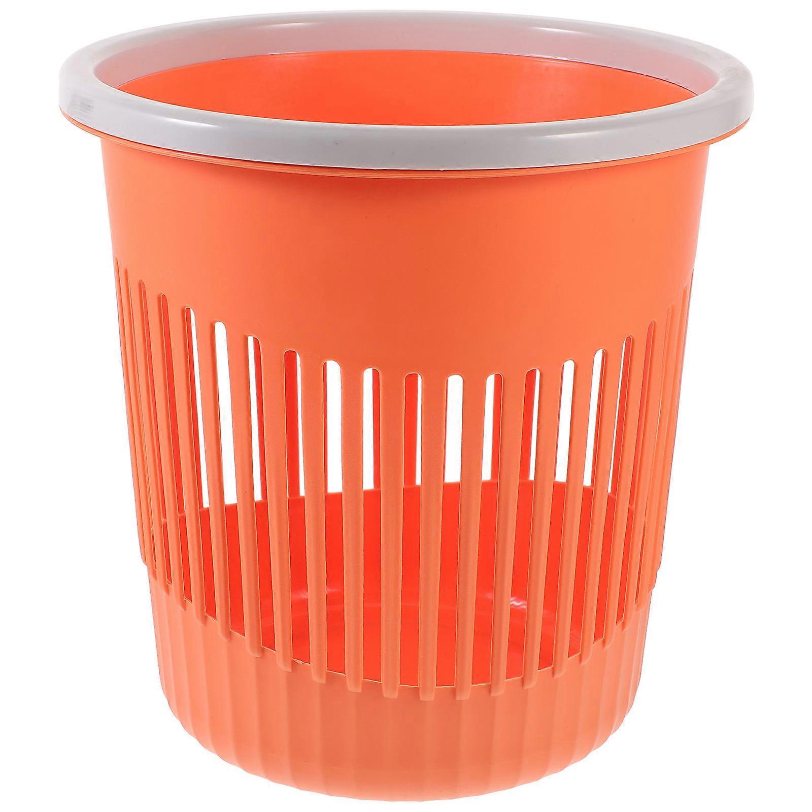 Home Rubbish Can Paper Holding Simple Look Design PP Material 10.2×9.6×6.9in Suitable For Households Office Workers 1Set