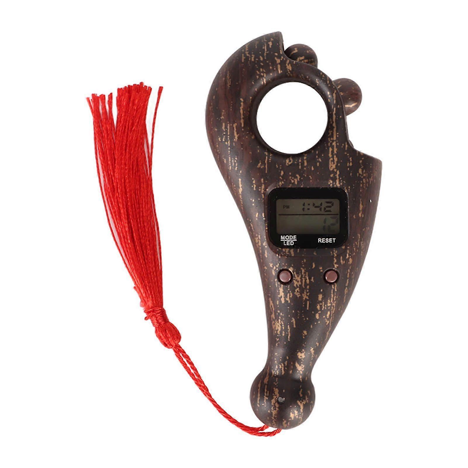 2025 Latest Model  Digital Beads Counter Reset Function Auto Off Red Fringe