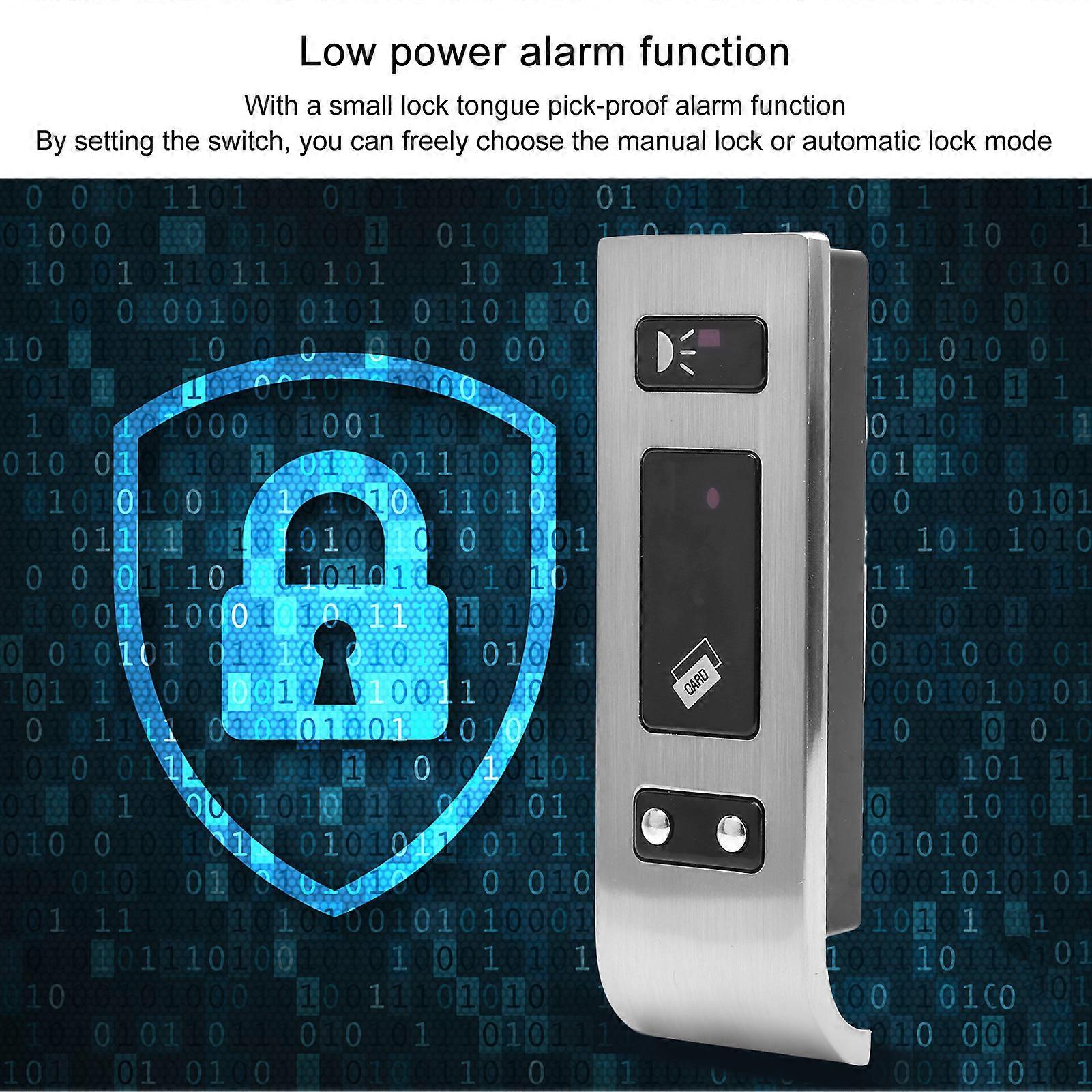 Electronic Cabinet Lock Smart EM Tag Unlock Keyless Inductive Sauna Locker Security Device