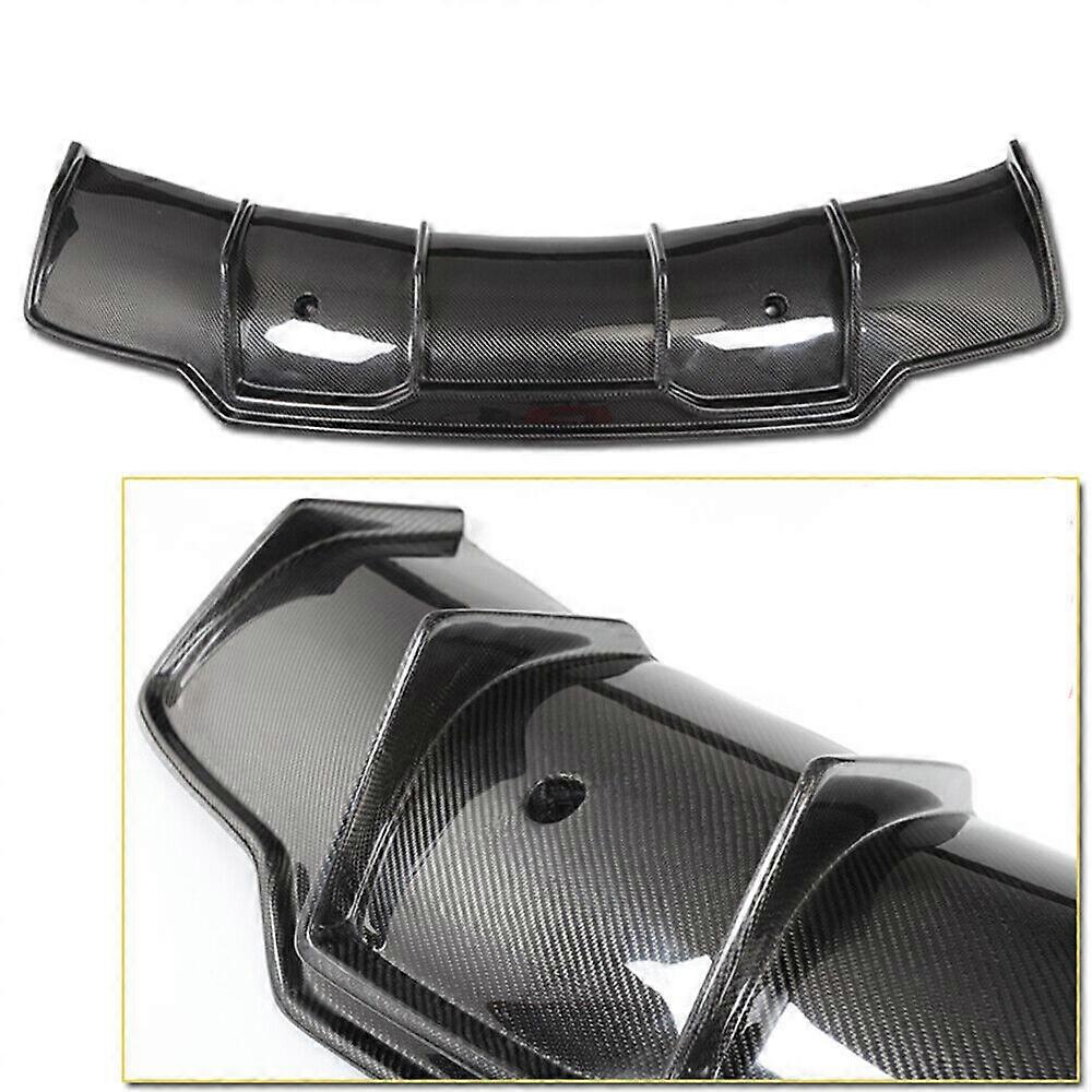 Rear Bumper Diffuser+trunk Spoiler Lip Fits Tesla Model 3 Sedan 2017-2023 2018
