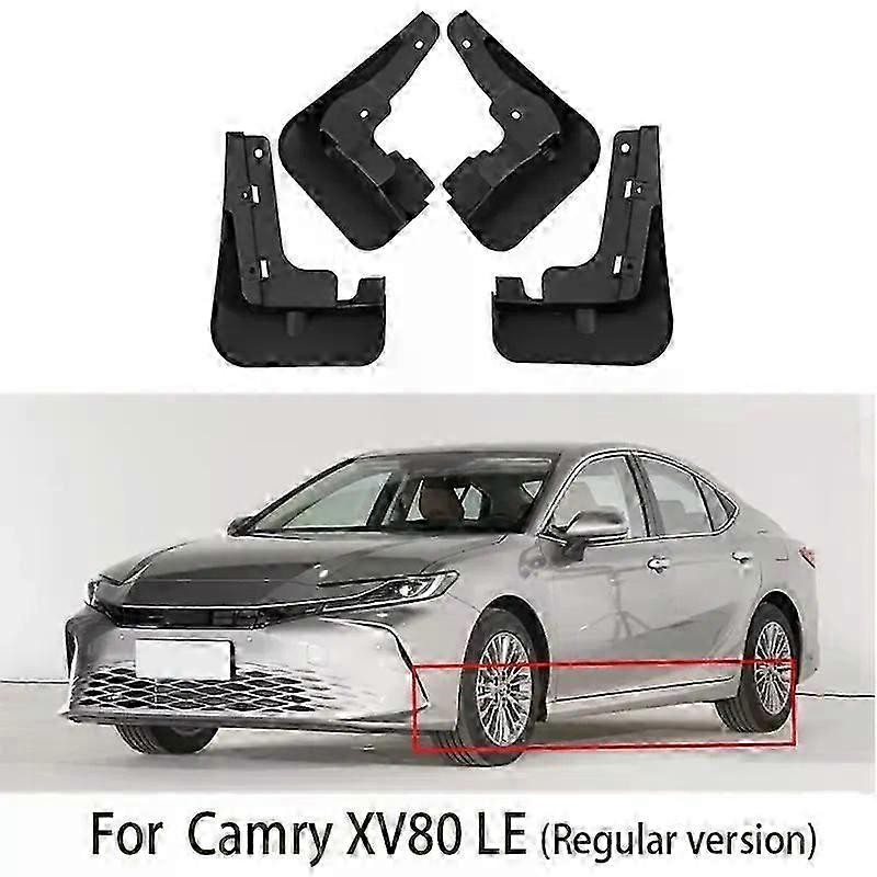 Car Wheel Mudflaps Fit For Toyota Camry XV80 Accessories 2023 2024 2025 LE SE Mud Flap Guards Anti-splash Mudguards Fender Auto 4PCS