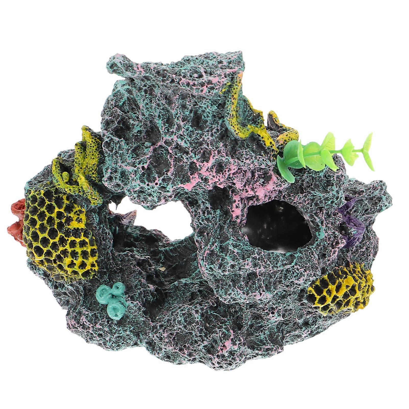 Landscape Simulation Rock Garden Root Tabs for Aquarium Plants