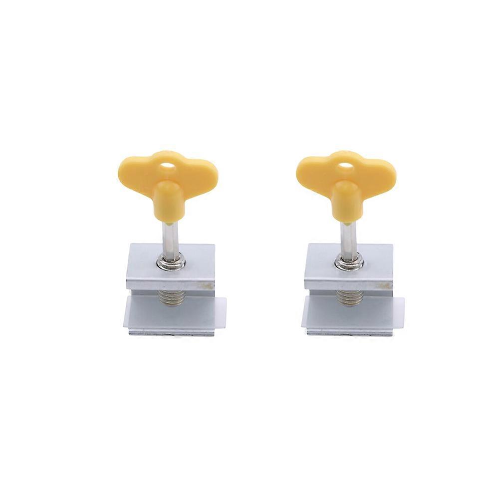 Child Safety Cabinet Locks Door Lock Child Proof 2Pcs Plastic Rectangular Design For Home Office School Safety