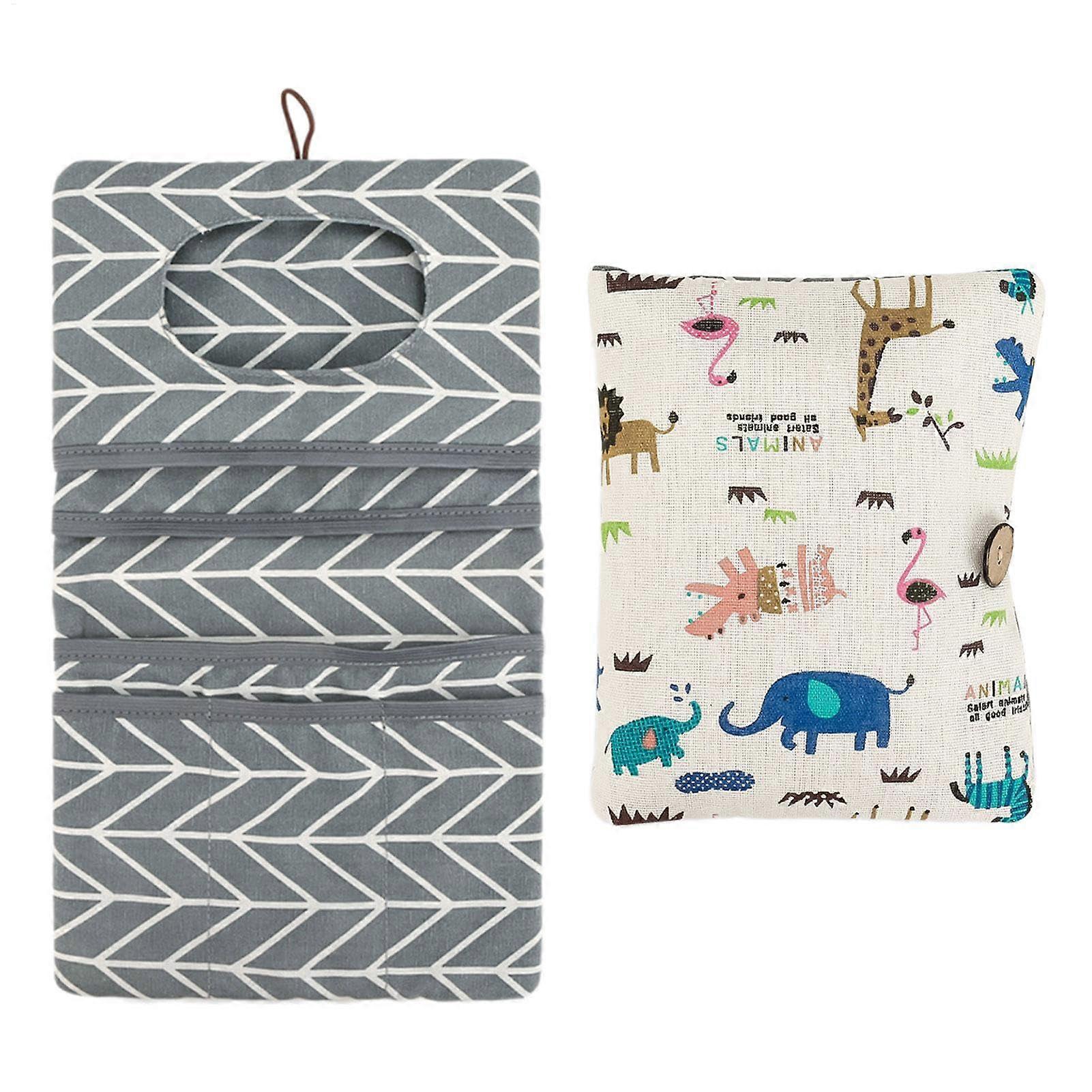 Diaper Bag Organizer, Foldable, Portable, Multipurpose, Large Capacity, Washable, Reusable