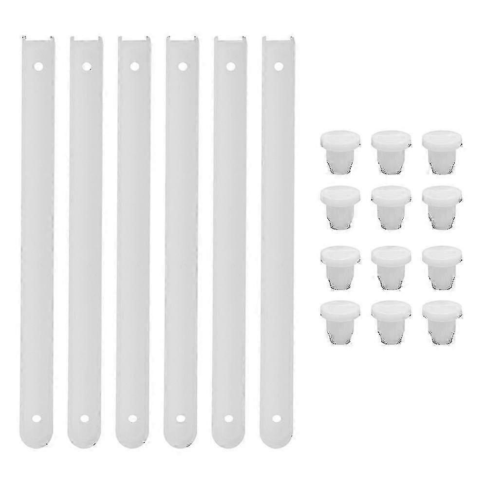 3 Sets Plastic Drawer Slides Drawer Replacement Parts Drawer Rails Drawer Track Rails.d