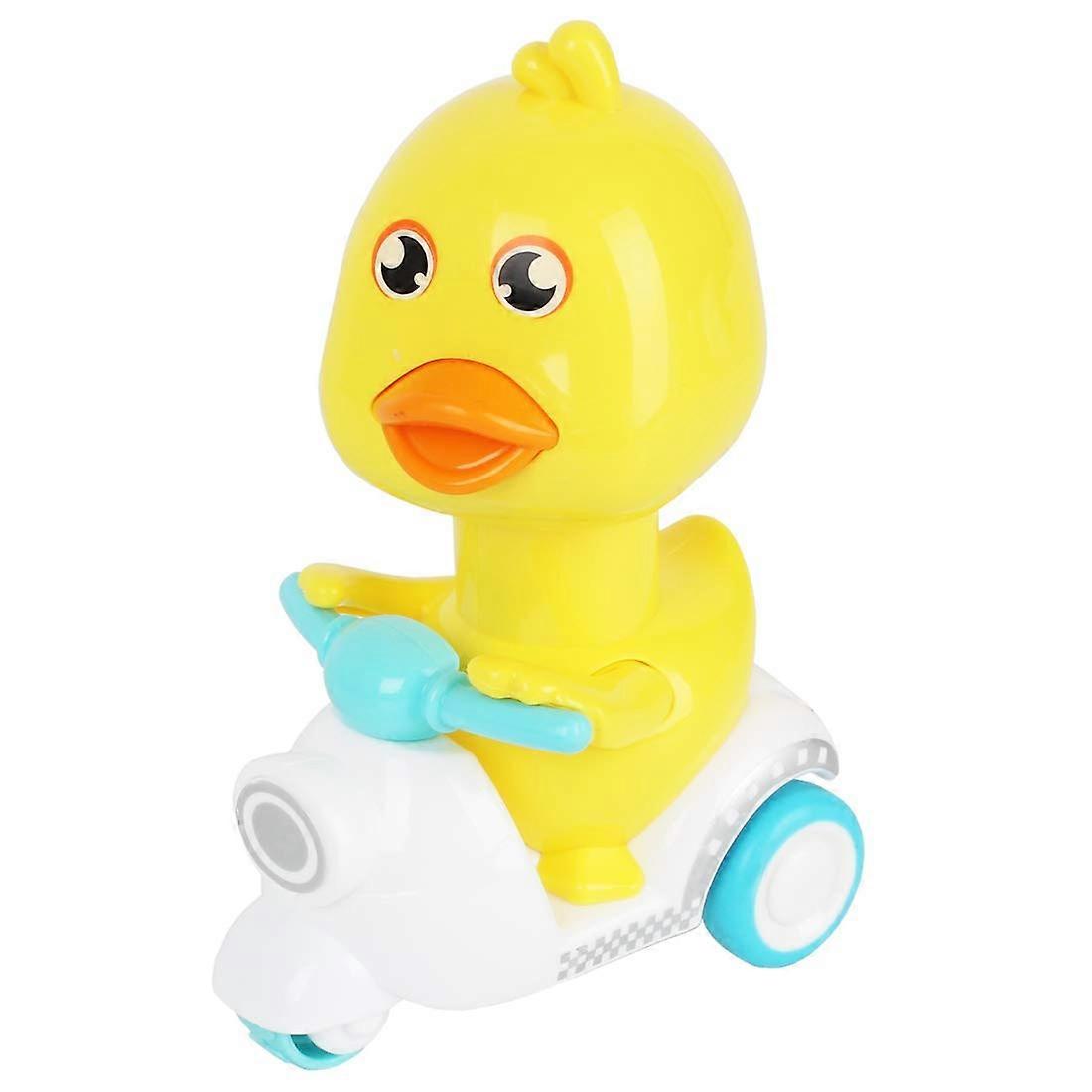 Pull Back Car Yellow Duck Push Moto Toy for 27 Years Old Children'