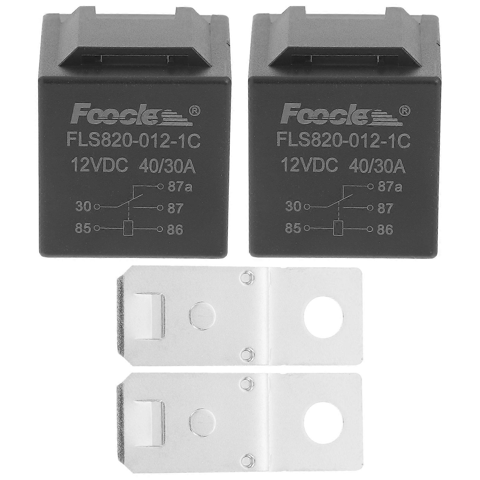 חלקי חילוף לרכב 5 פינים ממסר ידיות משאית מטענים כבדים 3.70X3.00X2.60 ס"מ 2 יחידות