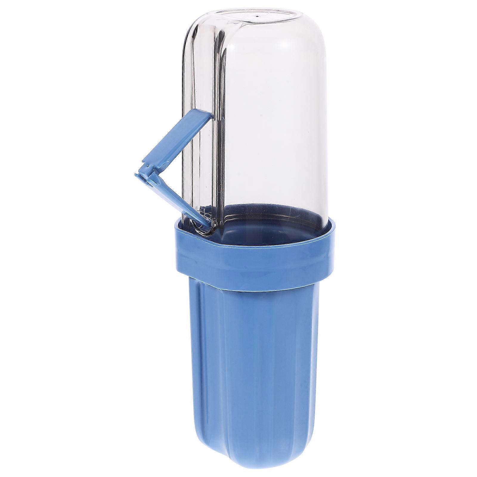 Blue Toothbrush Holder and Travel Case for Storage Use Compact Size Lightweight Portable 1 Piece