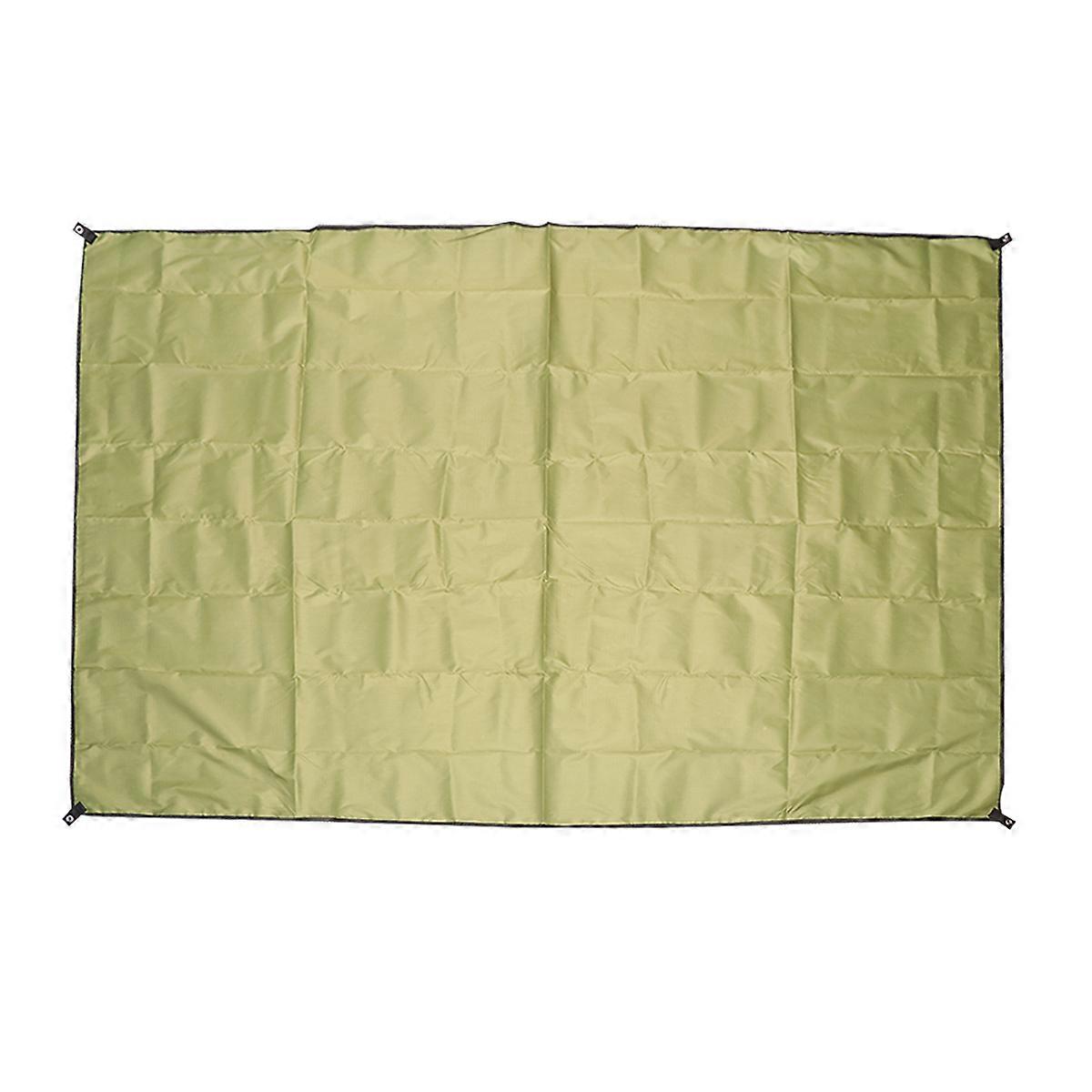 Outdoor Design Rectangular Beach Pad Waterproof Bacteria Resistance 150x210 Cm Army Green For Sporting Events 1Pack