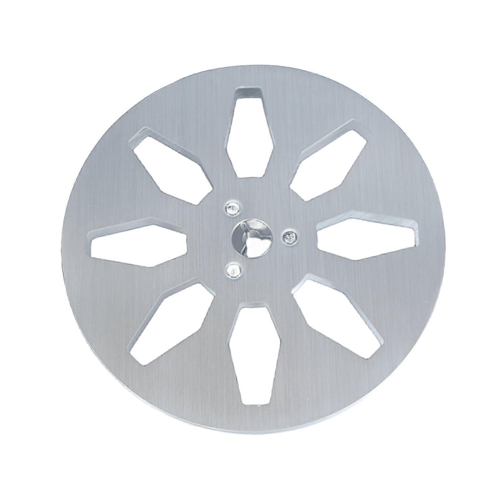 بكرة شريط معدني جديدة Trident Hub 7 "× 1/4" لبكرة لبكرة مسجلات الشريط الفضي