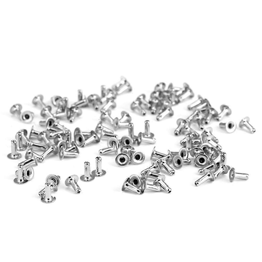 White Pearl Studs for Women with Round Pearls and Rivets Great for Wearing Use 100 Pcs 10mm