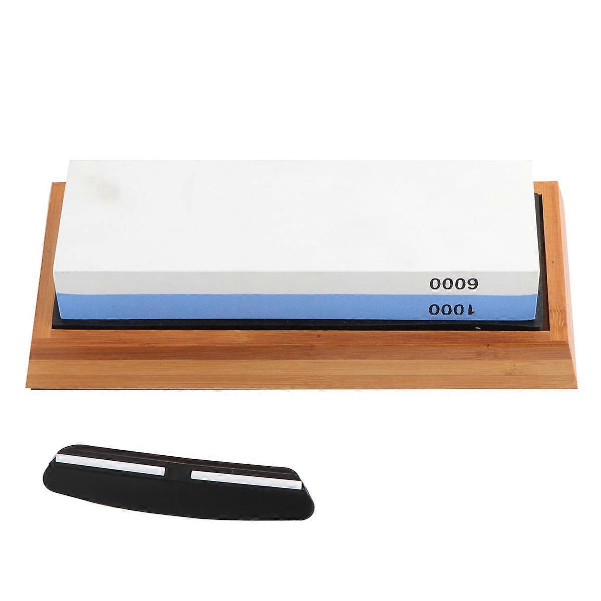 Professional Sharpening Stone 1000 6000 Grit Combination For Kitchen Cooking Preparation Non Slip 1Pack