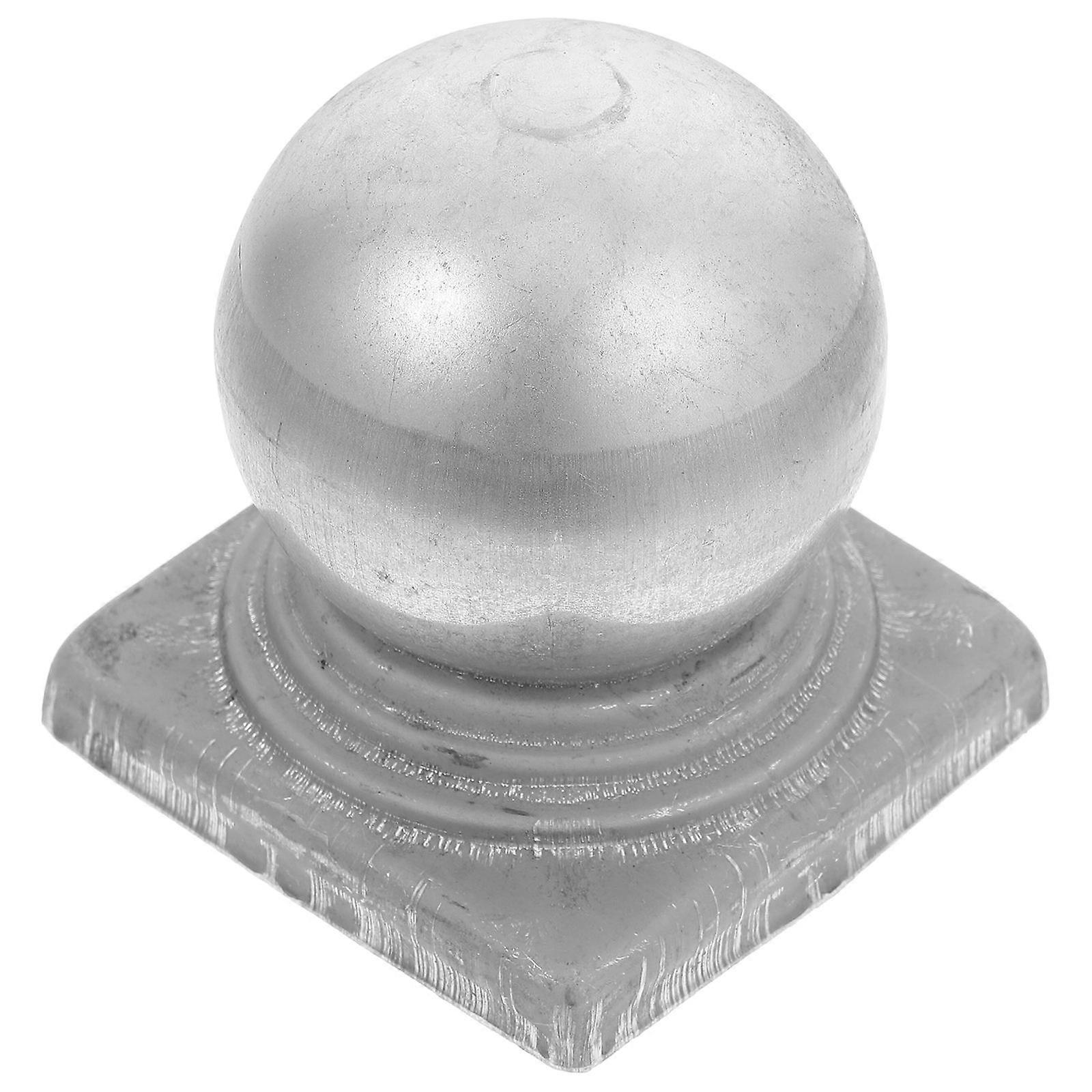 MLINS Fence Door Guardrail Cap 10 50X10 50X10 30CM Silver