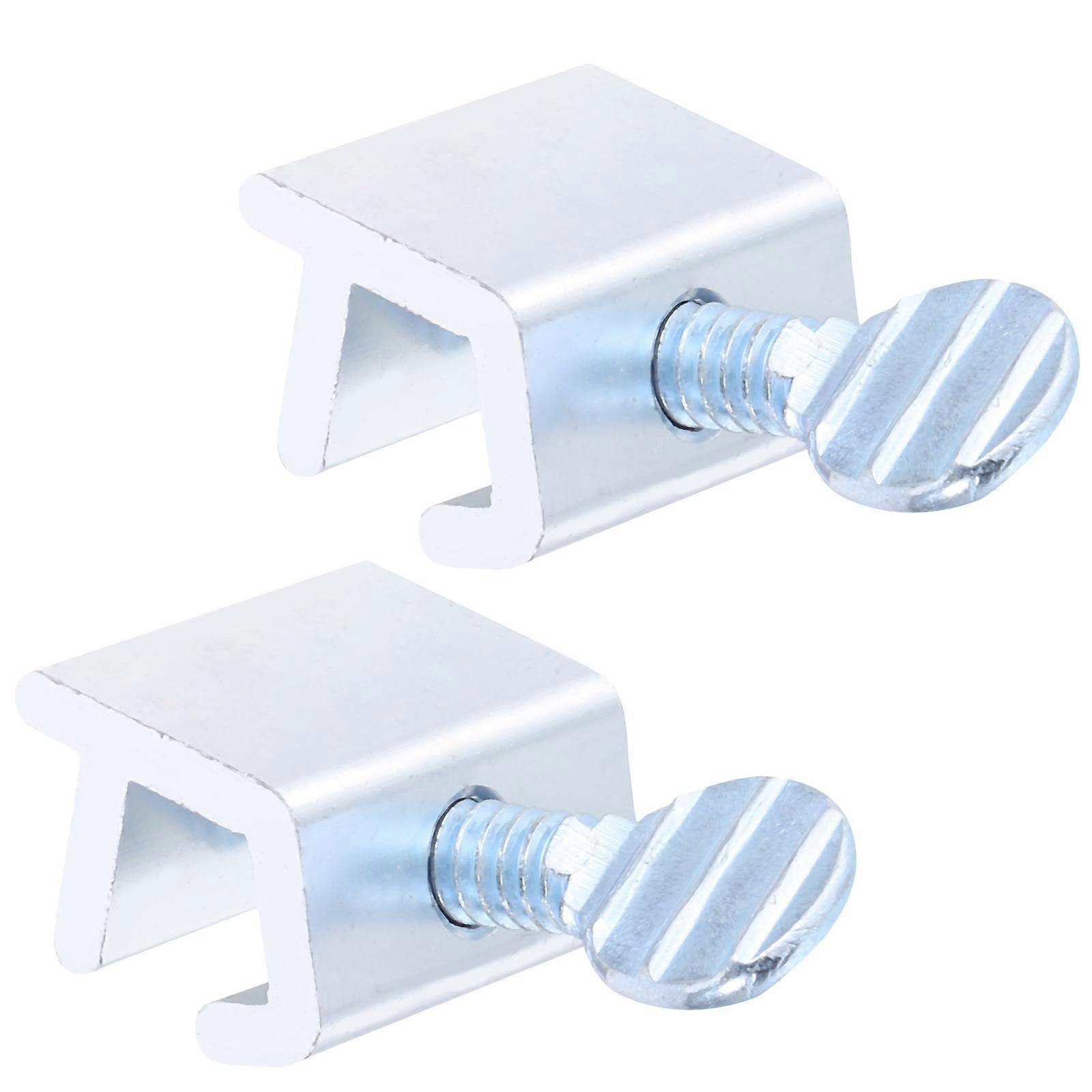 Aluminum Sliding Window Stopper   2pcs Theft Security Lock with Key for Home Safety and Ventilation Control