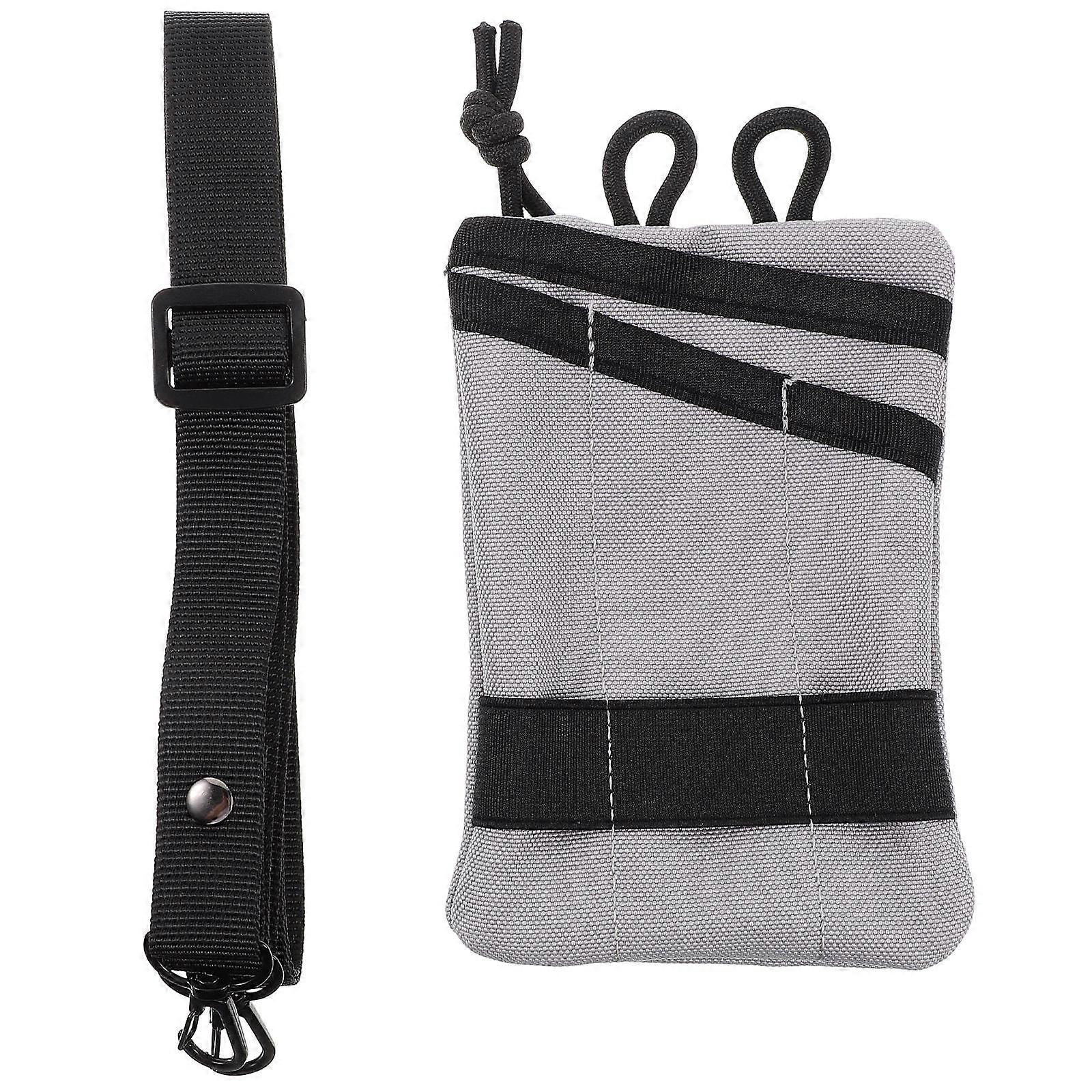 Portable Tool Bag Organizer in Light Grey Oxford Fabric for Storage Use Small Size