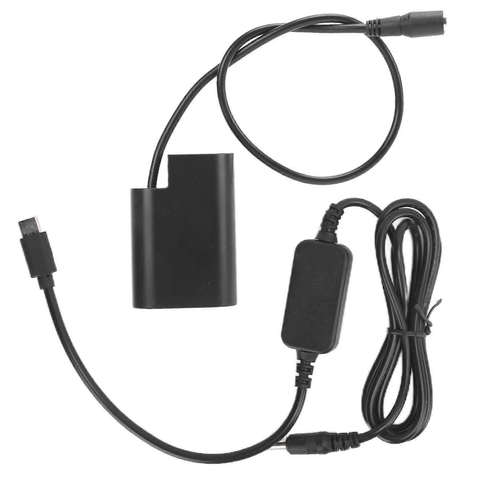 DMWDCC12 USB Type C Cable BLF19 DC Coupler Dummy Battery PD Adapter for GH3 GH4 Cameras