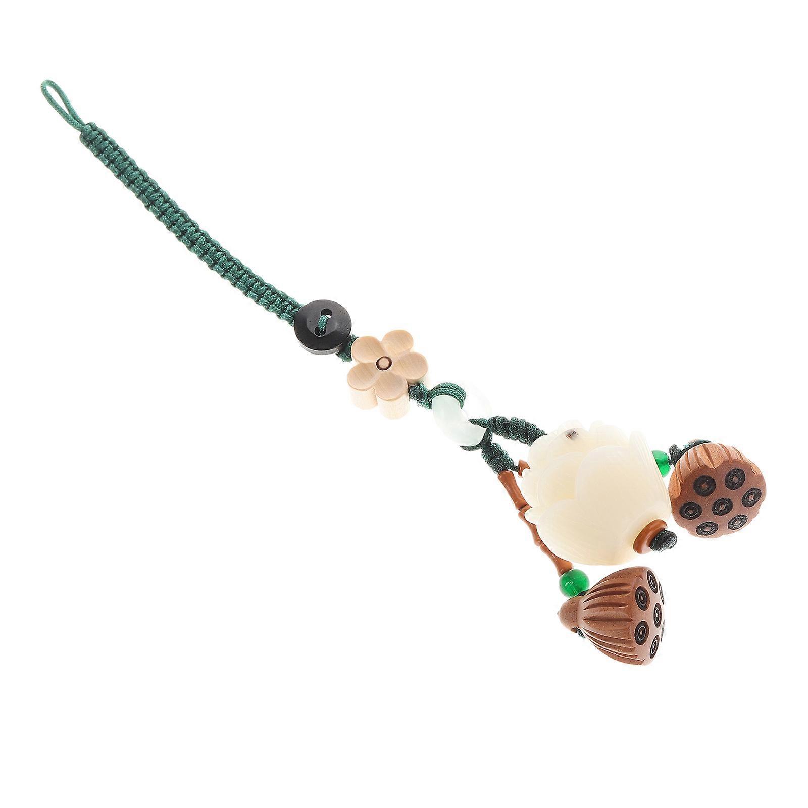 Here's a polished and engaging product description for your **Unique Lotus Keychain Charm**:
🌸 **Unique Lotus Keychain Charm – A Symbol of