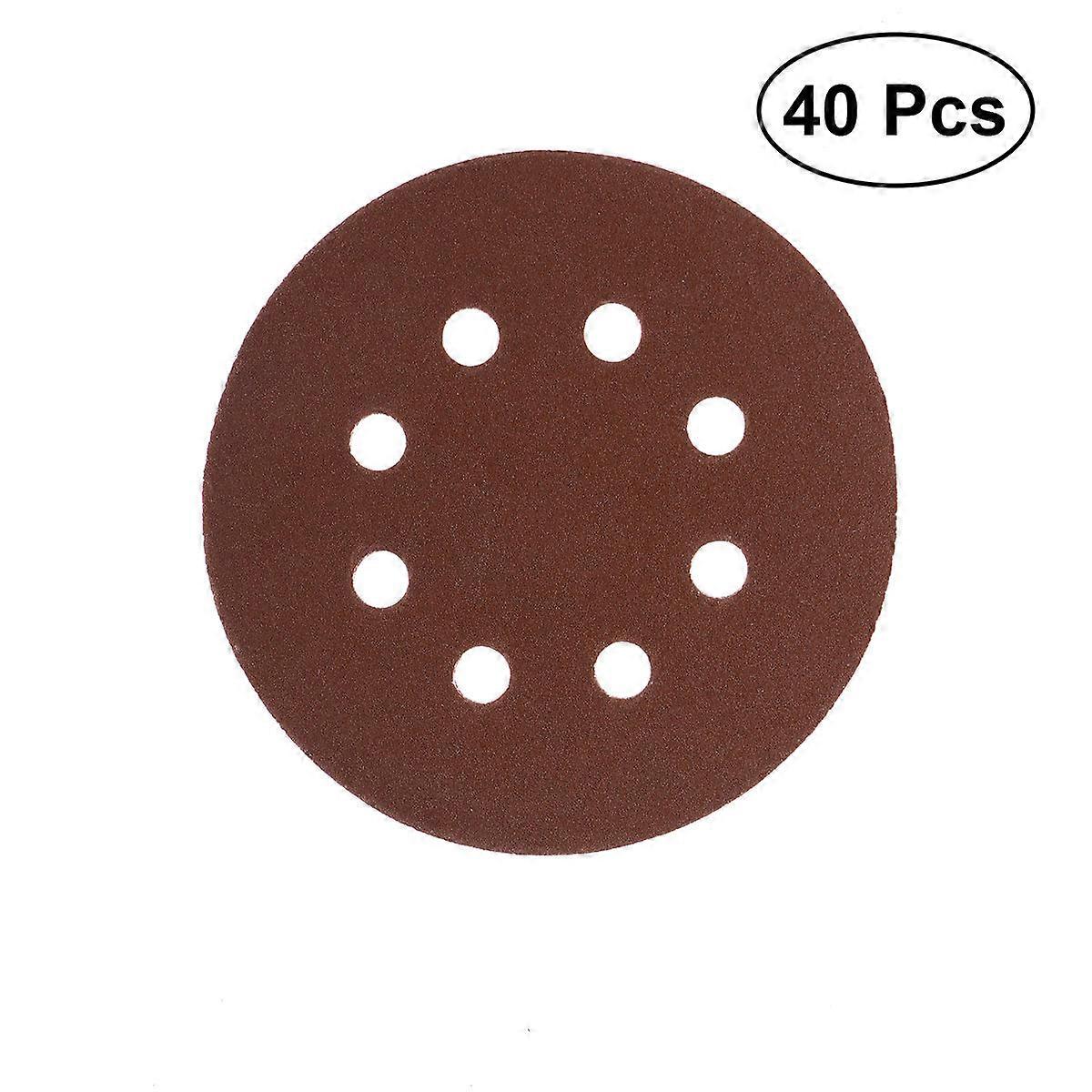 Sanding Discs with Hook and 5 inch Alumina for Decoration and Dust Extraction Compatible