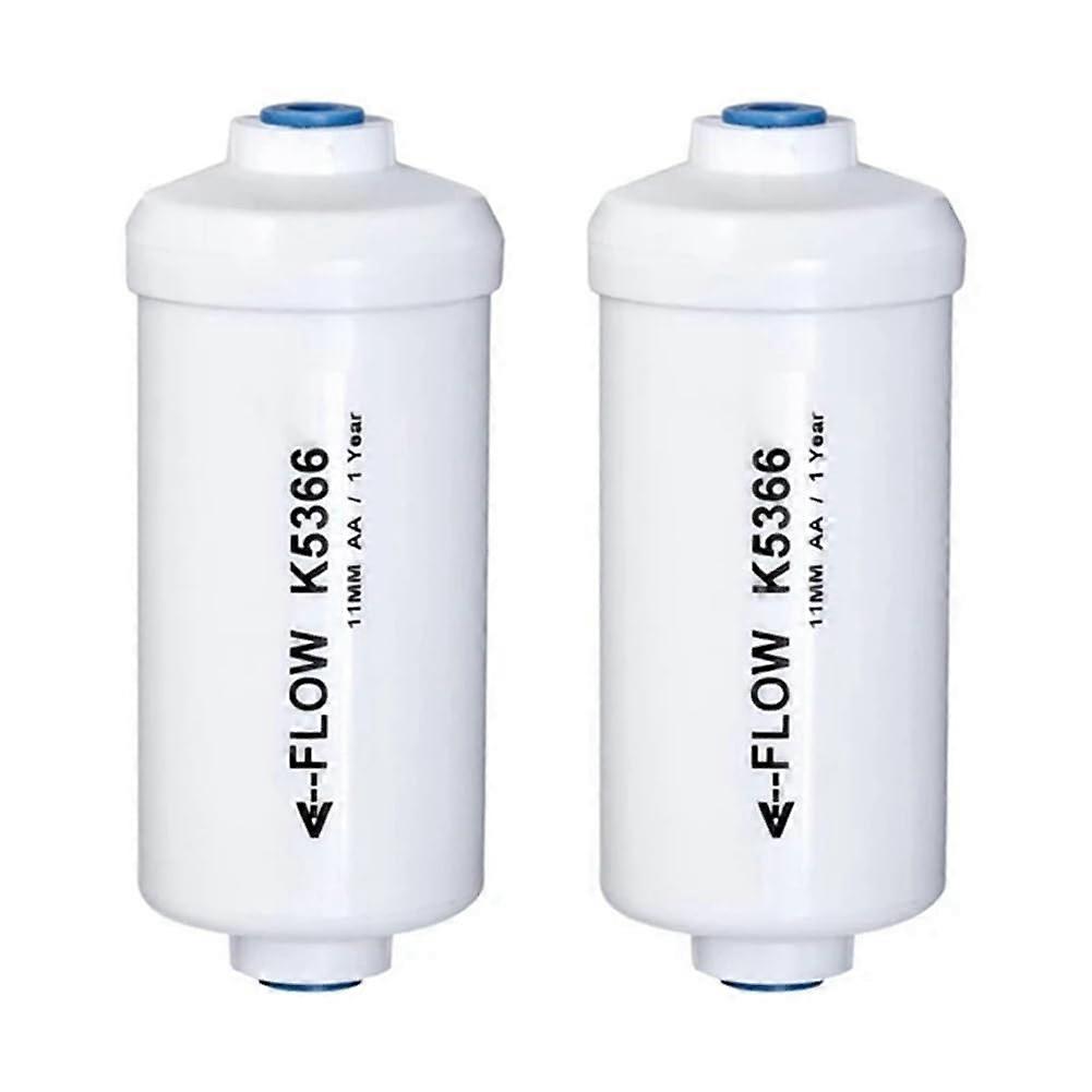 Fluoride Water Filter K5366 Pack of 2 for Gravity Water Filter Systems, Easy Installation and Usage