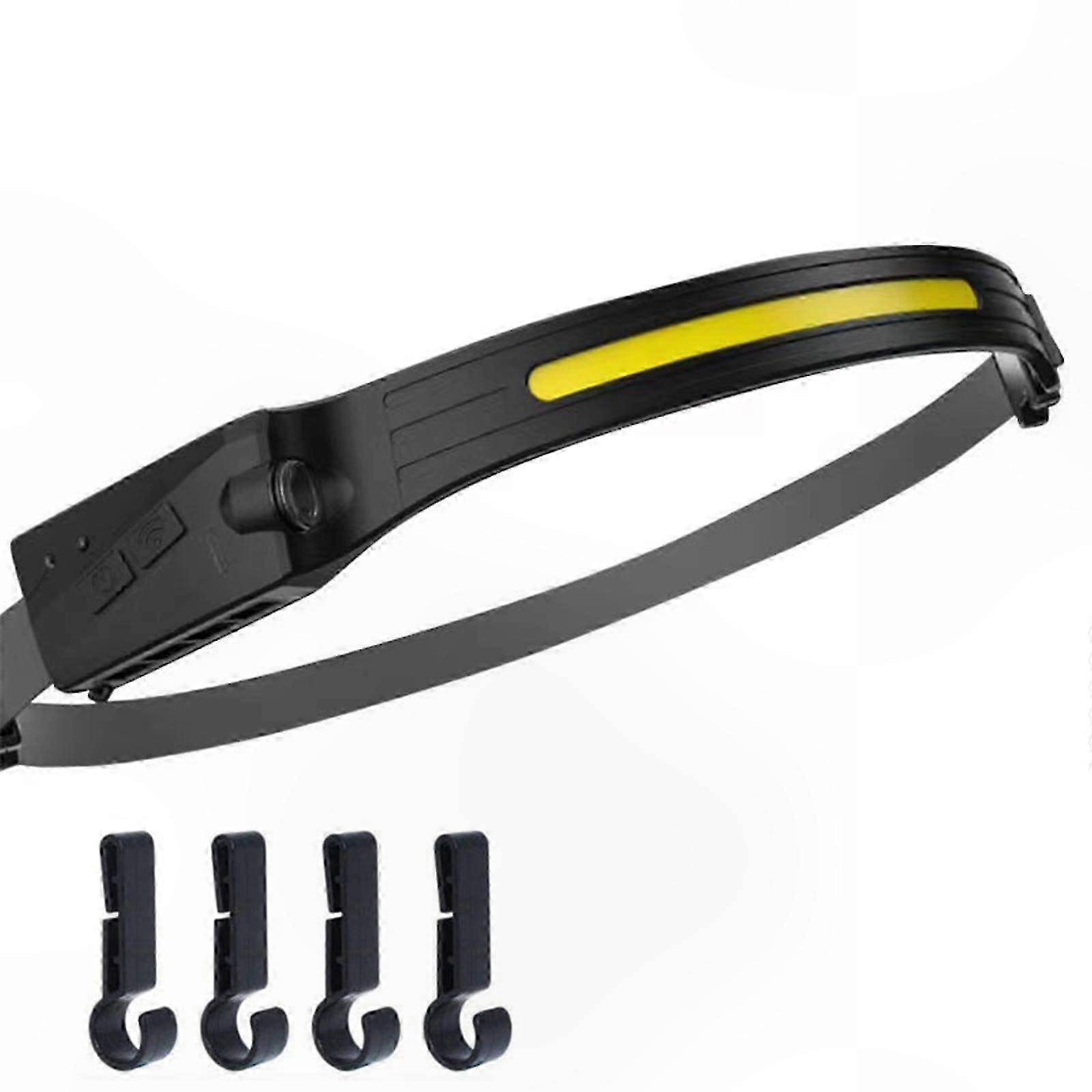 Rechargeable Head Flashlights Regulable Motion Sensors Headlight LED Headlamps for Various Environment