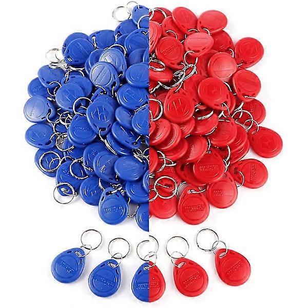 50 Pcs 125 Khz Proximity ID Card RFID Key Fob Door Access Control Key