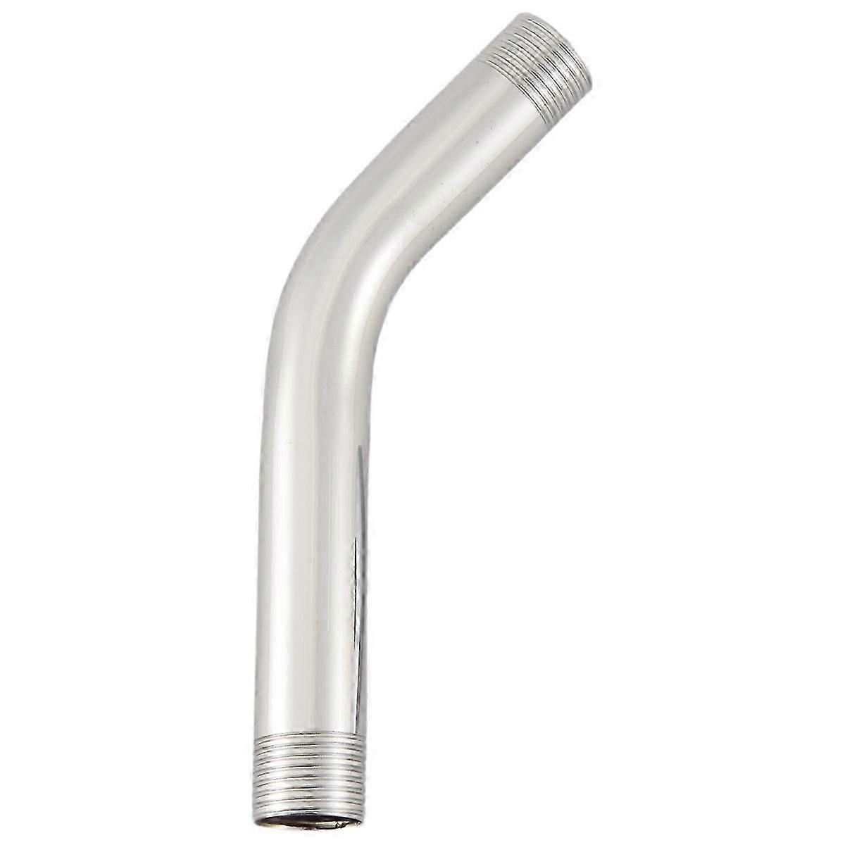 G1/2 inch 15cm Shower Head Extension Angled Shower Arm Extra Pipe