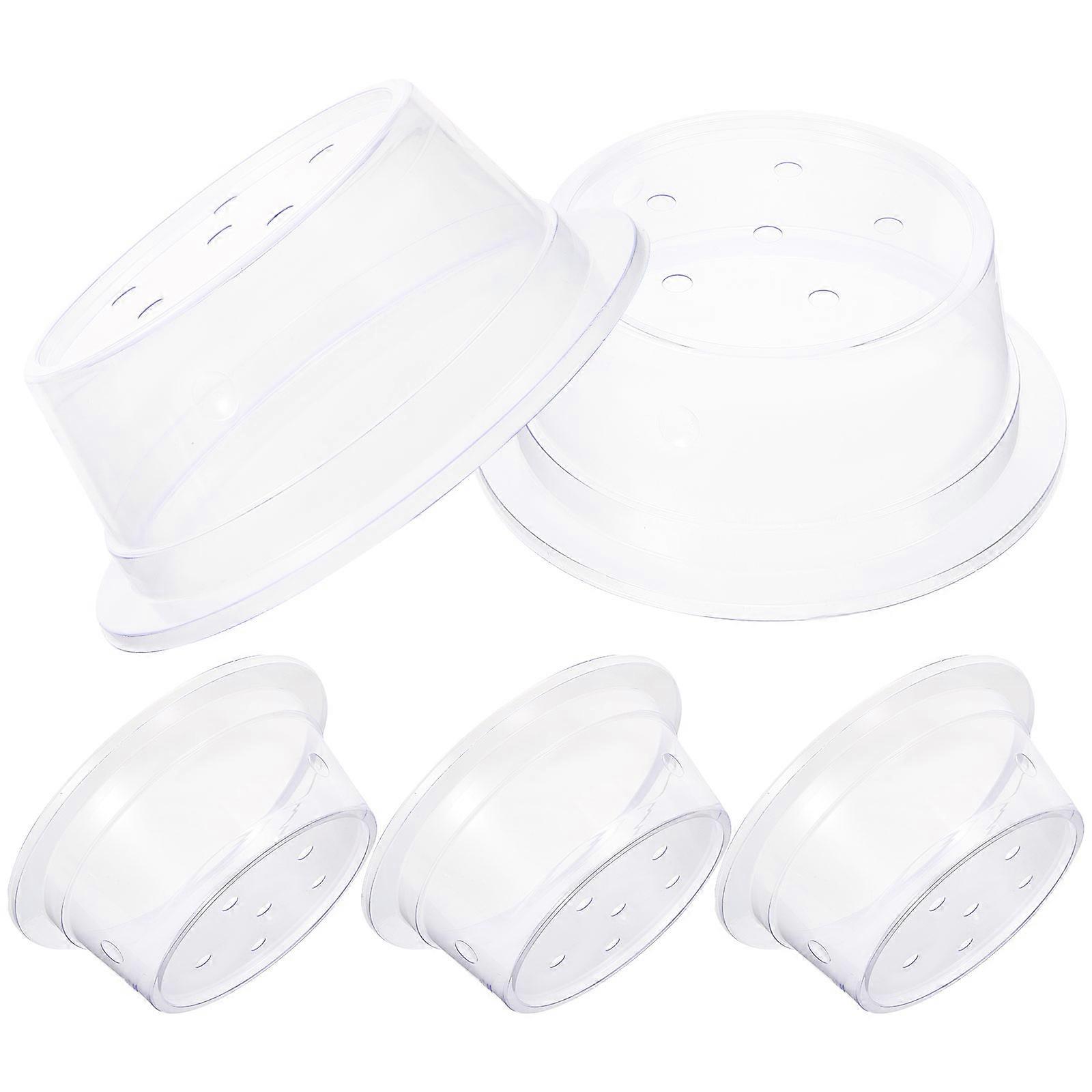 Transparent Food Cover for Drone with Craftsmanship and Protective Design 5Pcs