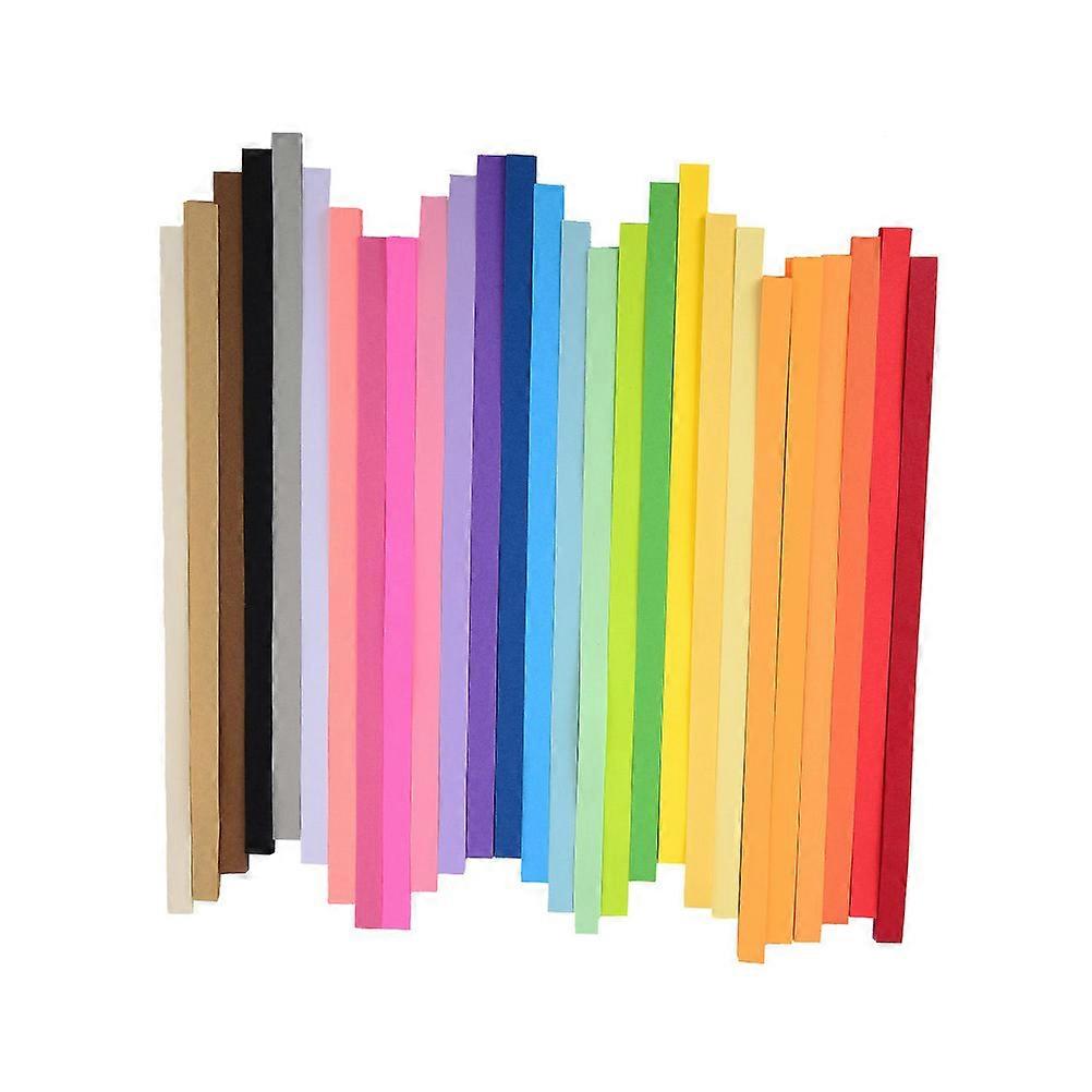 Assorted Color Star Folding Paper for DIY Craft 27 Colors Not Easy to Break