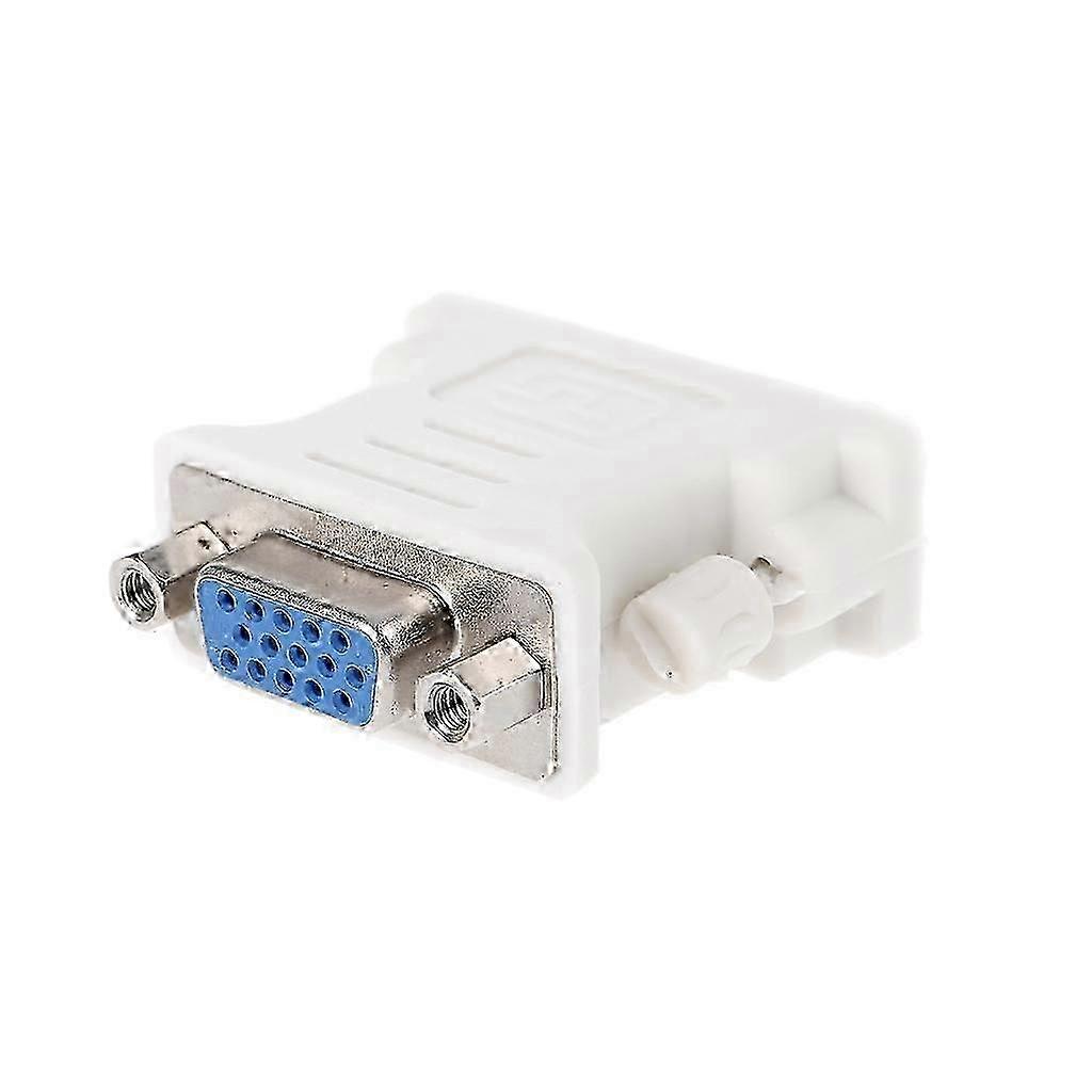 15 Pin DVI to VGA Adapter Cable for PC Laptop Monitor HDTV Conversion Solution