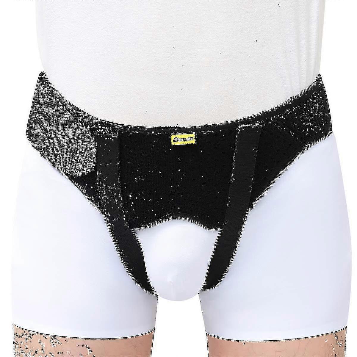 Inguinal hernia or sports hernia truss, Unisex, Customizable support, Soft and breathable