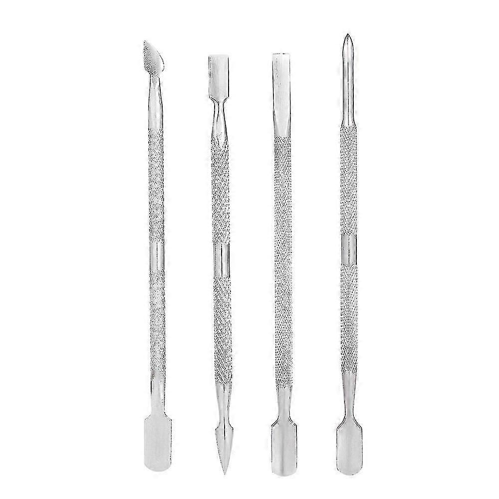 Professional Stainless Steel Cuticle Pusher Set,double End