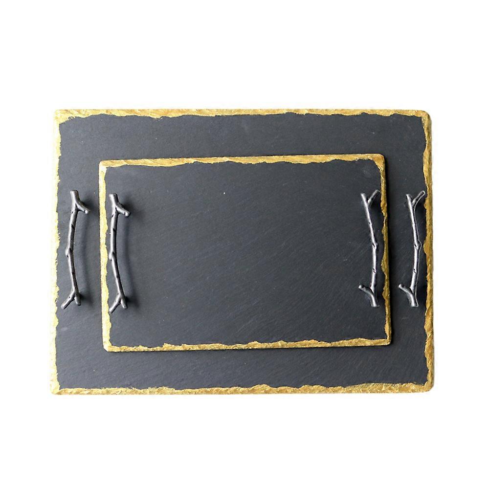 Rectangular Cake Tray With Handle For Restaurants And Outdoor Events 30X20X2cm Food Serving 1Pcs