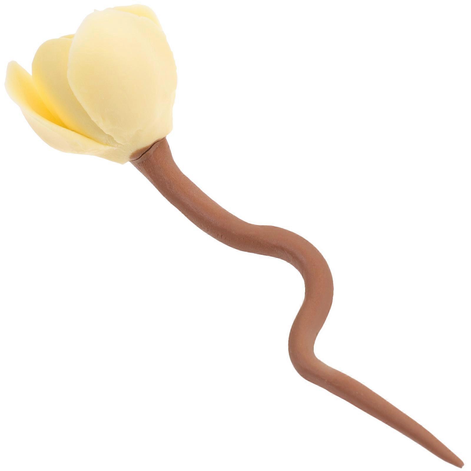 Handmade Flower Branch Pen Rest For Tea Room Decoration With Multi Color 1Pack