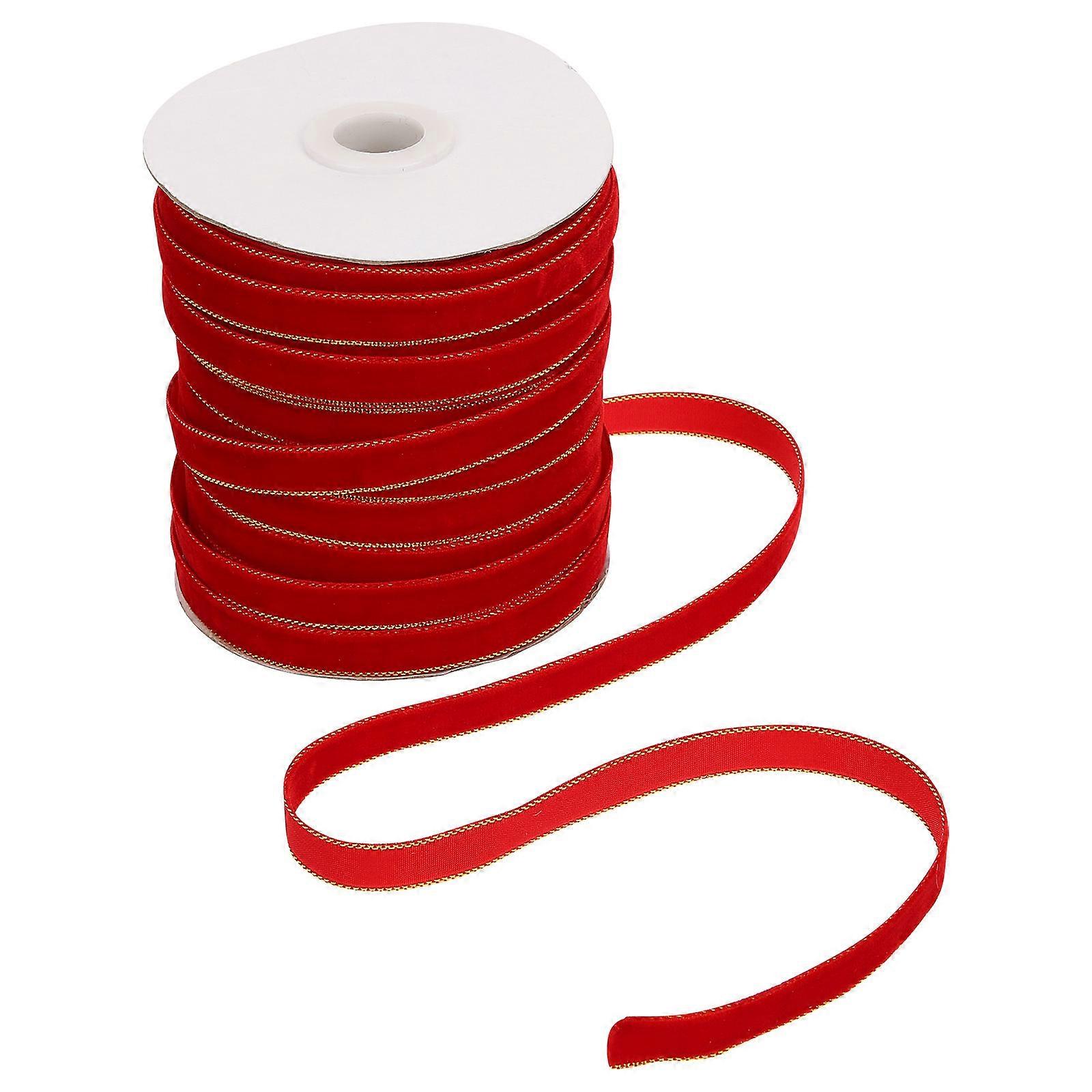 Garland Ribbon For Family Gatherings Christmas Decoration Dark Wrapping 1 Roll