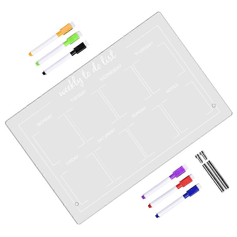 Multi-Function Memo Board For Furniture Decoration Providing Planning Notes Capabilities With 30x20cm Size In 1 Set