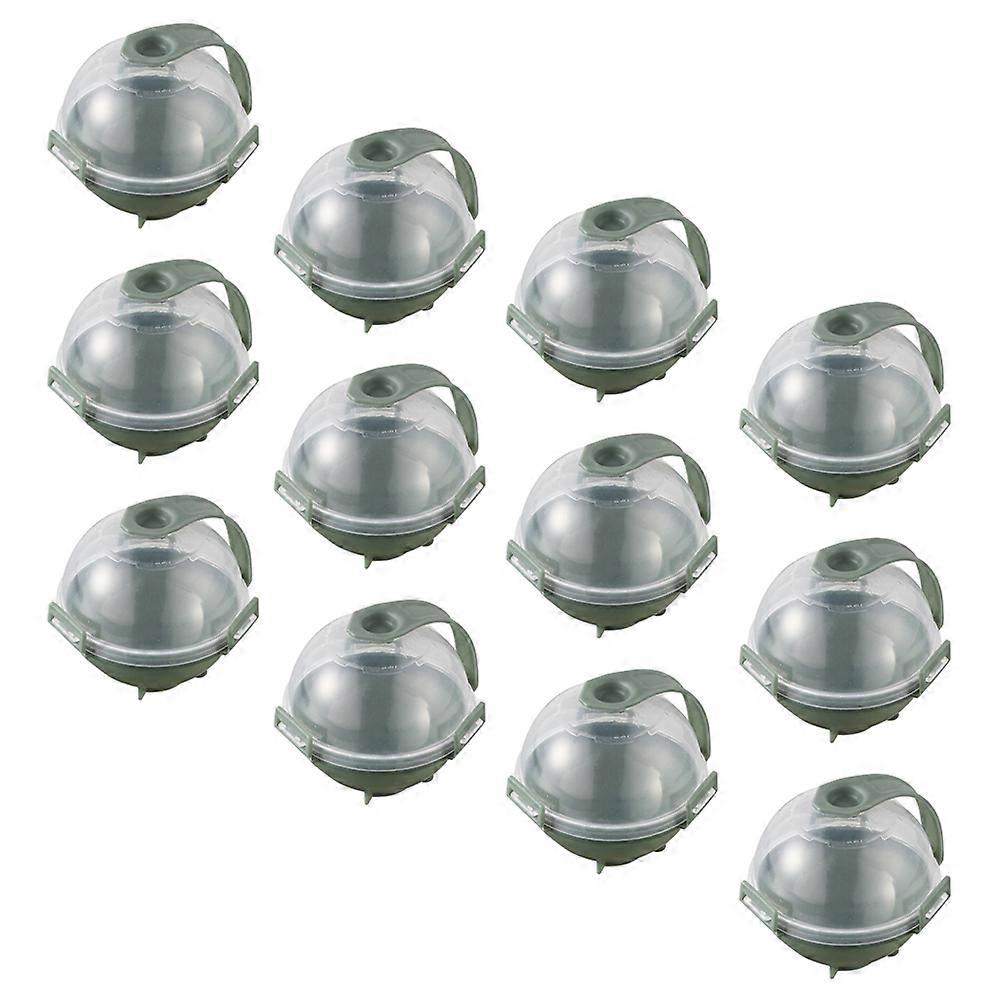 Ice Making Molds 12Pcs Green Color Ideal For Friends Gatherings And Summer Events