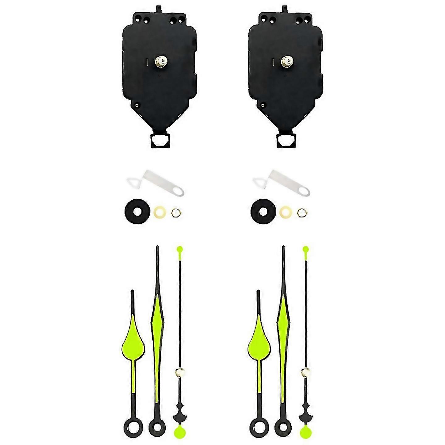 For 2 set quartz clock movement kit parts Suitable For Everyday Use