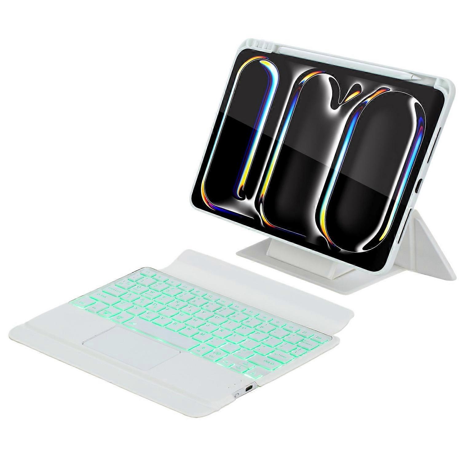 Keyboard PU Case For iPad Pro 11 2024