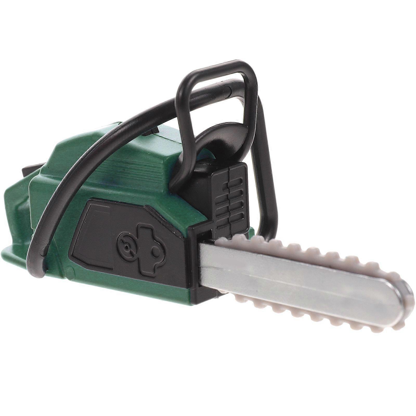 Simulated Chainsaw Prop Mini Chainsaw Model Mini House Chainsaw Figurine Mini House Decor