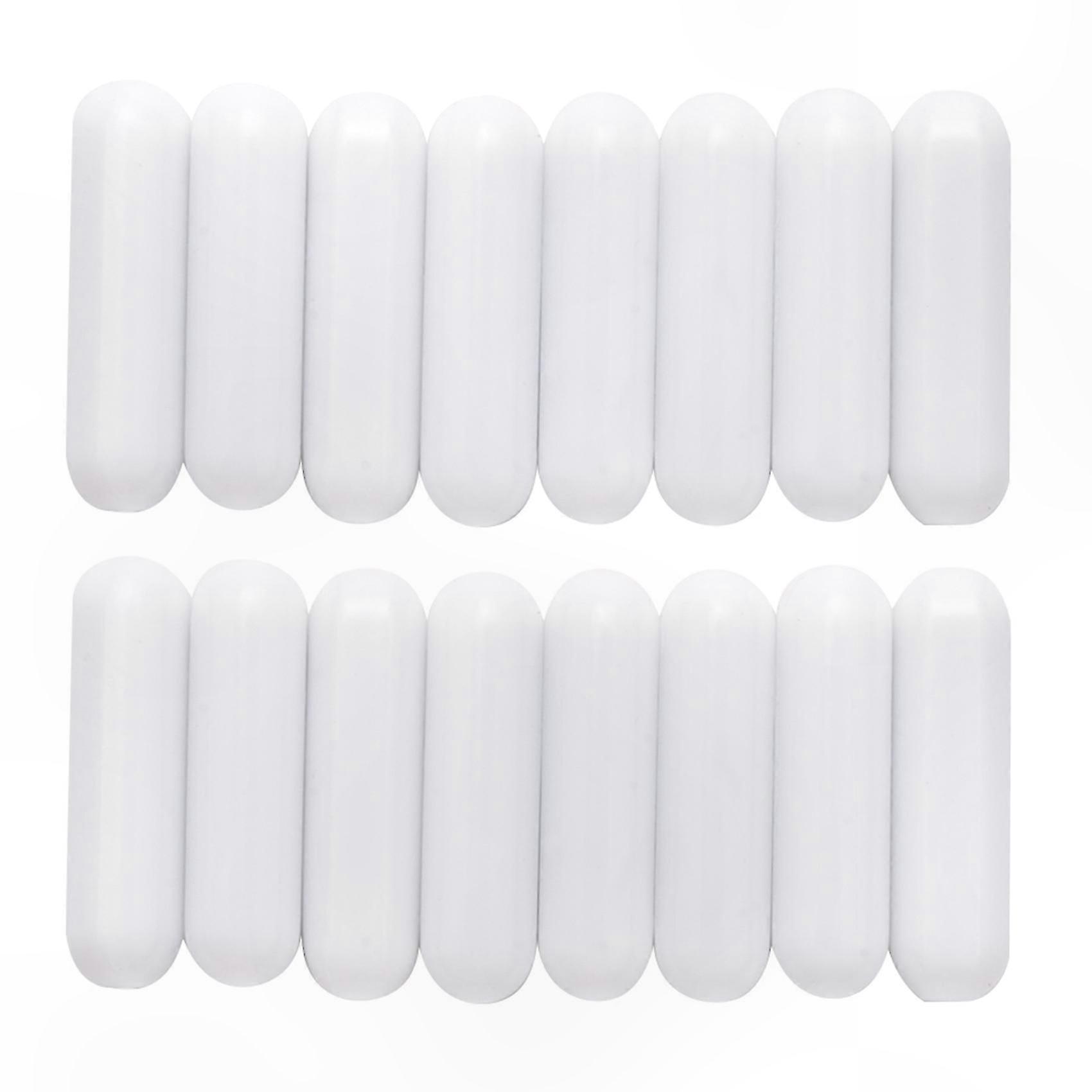 16 Pcs PTFE Coated Magnetic Stir Bars, 30mm Lab Stir Rods for Mixing Solutions