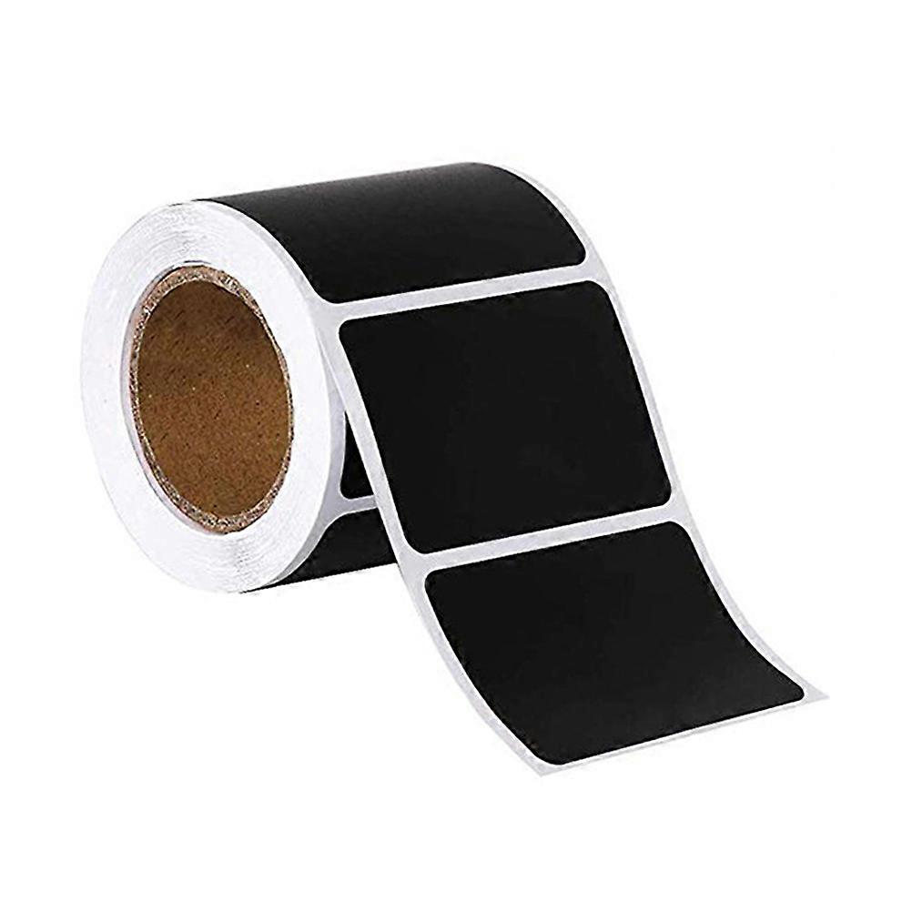 Blank Name Tag Labels Roll for Home Use Waterproof Pvc Stickers for Labeling 1roll