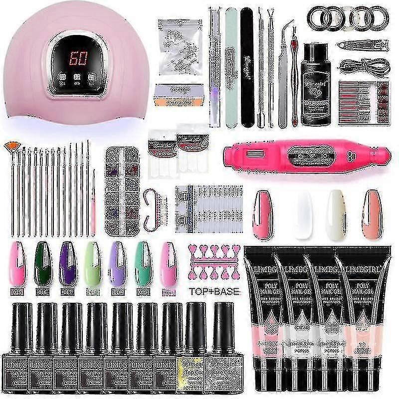 Nail Extensions Set Light Therapy Nail Polish Set