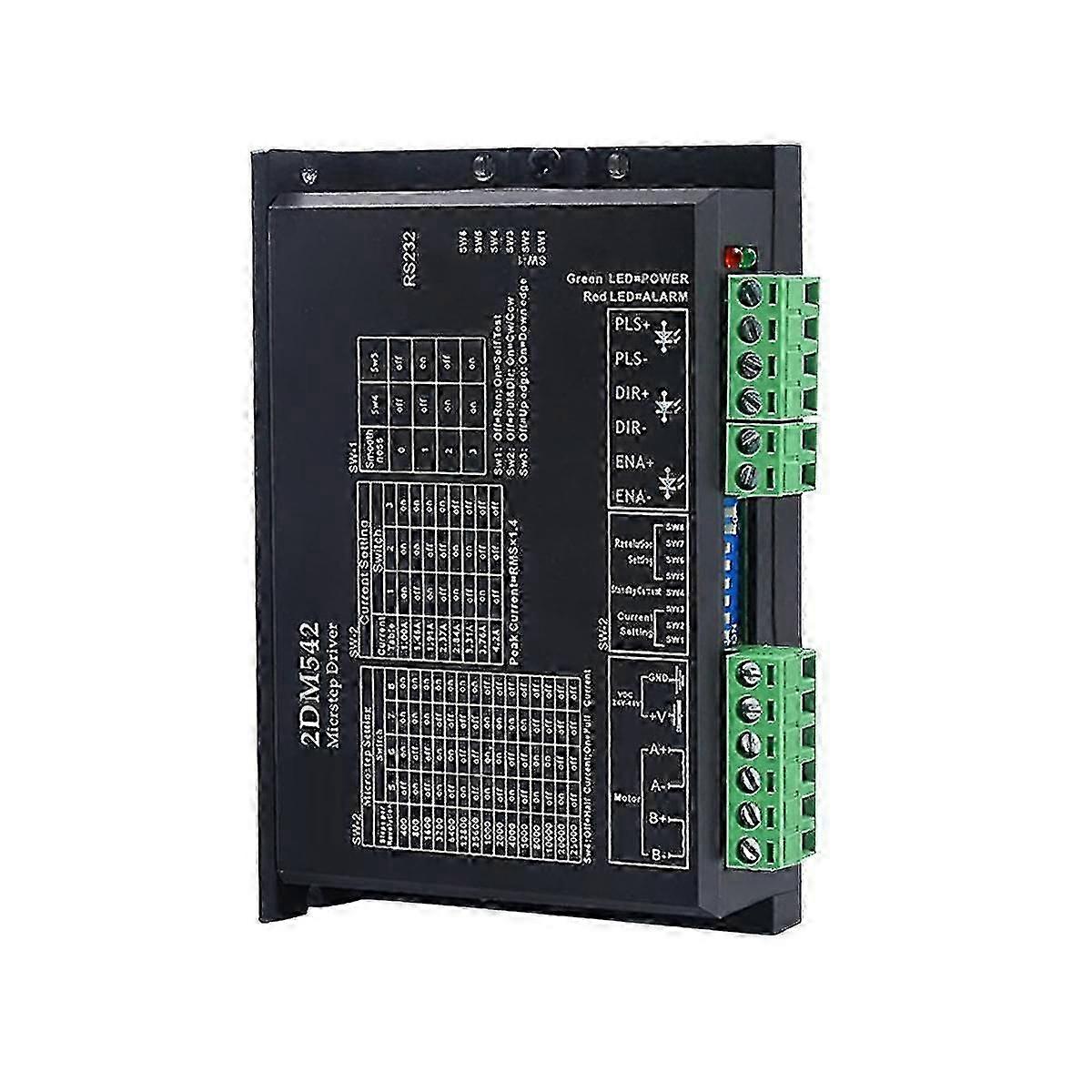 Driver 2dm542 2 Phase Output 4a For 57mm4 2mm Motor 24-48vdc