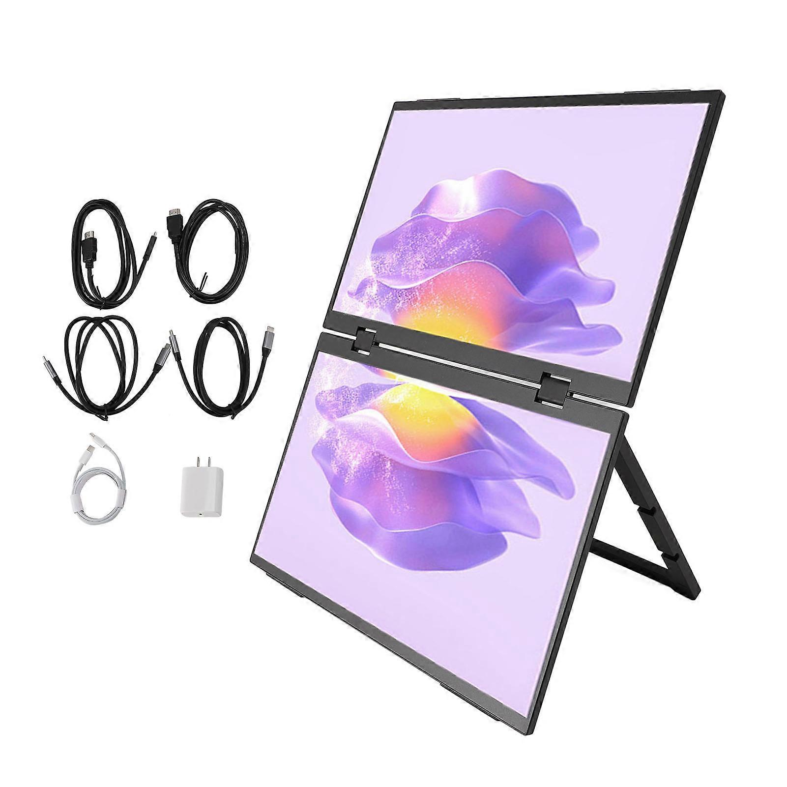 15.6 Inch Laptop Screen Extender 1080P HD IPS Dual Display for Windows and RasPi OS